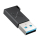 Unitek Adapter USB-A do USB-C 10Gbps czarny A1049ABK01 - 1455218 - zdjęcie 2